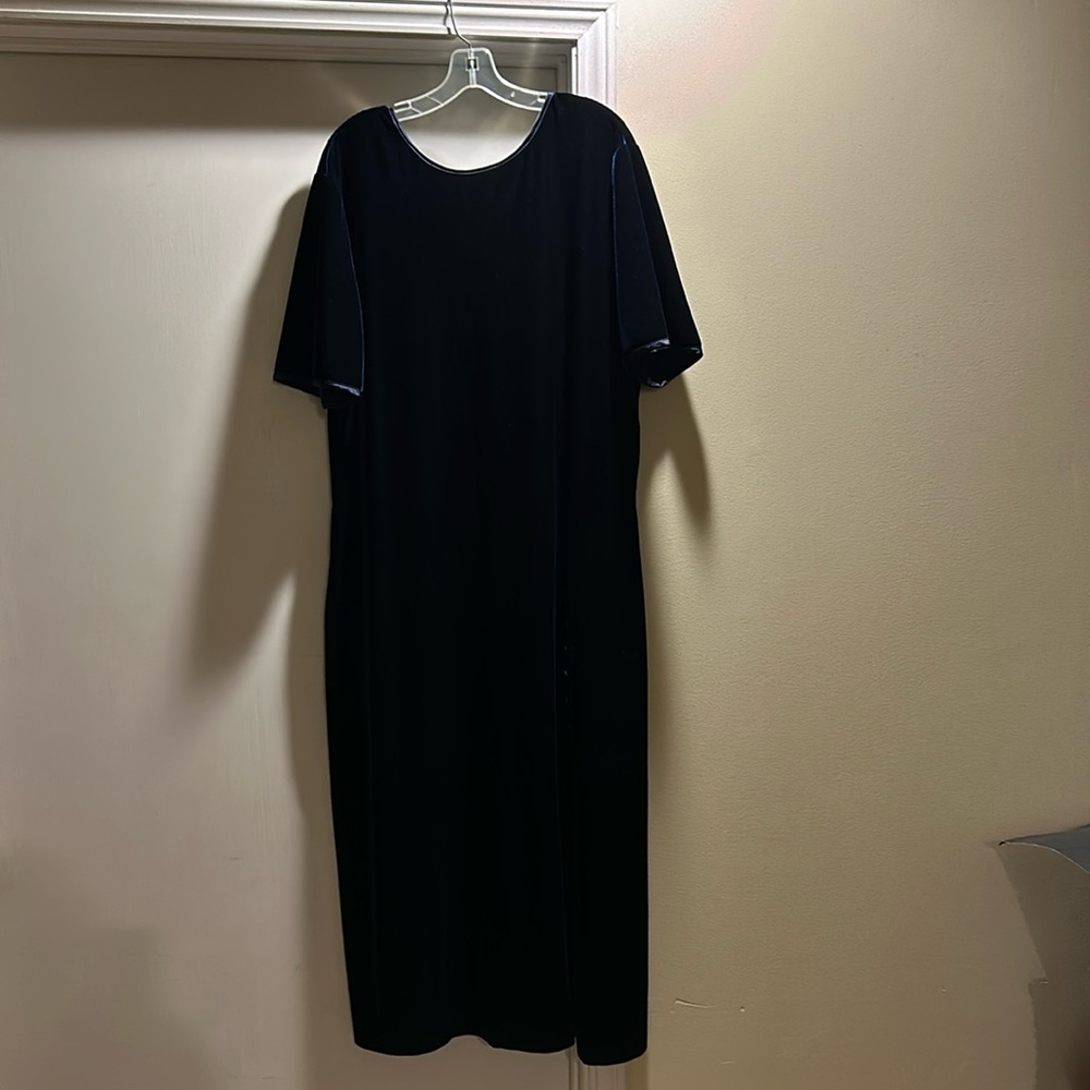 Studio C 11 Blue Velvet Maxi Dress